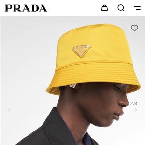 Prada Nylon Bucket Hat - Original packaging included